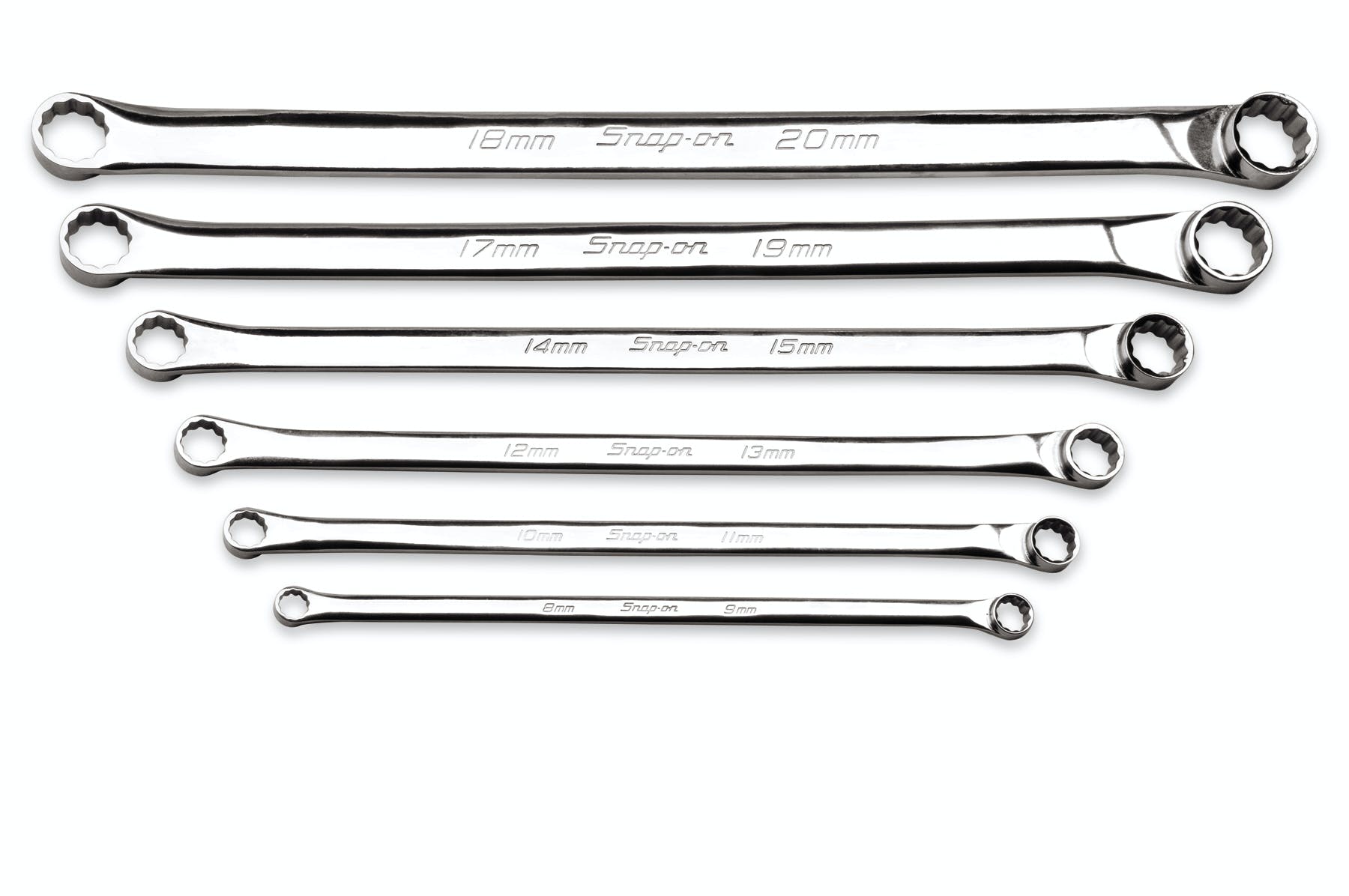 6 pc Metric 12-Point Flank Drive® High-Performance 15° Offset Box Wrench Set (8–20 mm) | XDHM606 6 pc Metric 12-Point Flank Drive® High-Performance 15° Offset Box Wrench Set (8–20 mm) | XDHM606